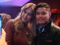 Maki Ortiz Dominguez conviviendo con los jóvenes de Reynosa