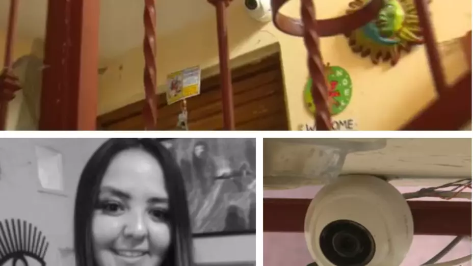 Luz Raquel cámaras agresión