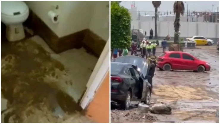 Fraccionamientos de Chalco afectados por intensas lluvias
