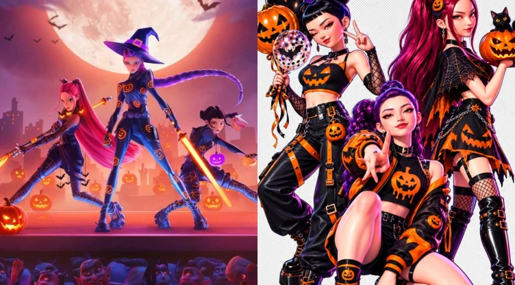 5 ideas para hacer una calaverita para pedir dulces de las Guerreras K-Pop