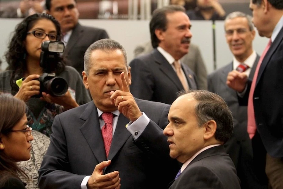 Los legisladores, Aleida Alavez, Manlio Fabio Beltrones y Manuel Añorve