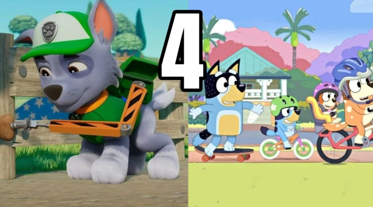 4 capítulos de Paw Patrol y Bluey para enseñarles a los niños a pedir ayuda