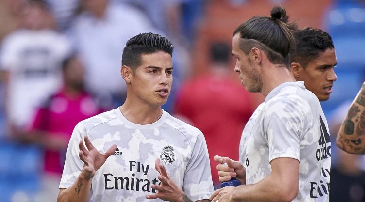 Gareth Bale y James Rodríguez