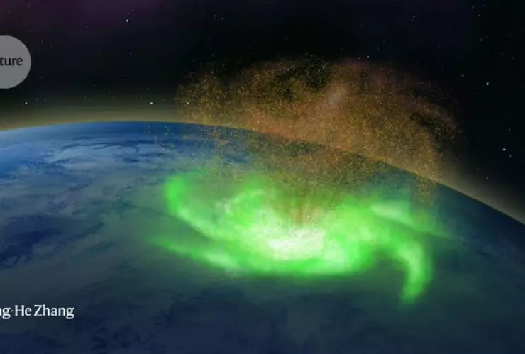 Huracán espacial, Tierra.jpg