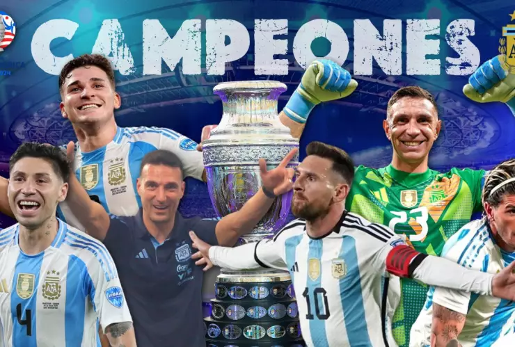 Argentina campeón de la Copa América 2024