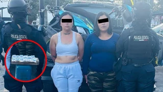 Dos mujeres circulaban en Edomex con billetes falsos.