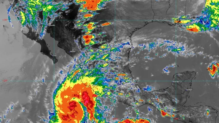 ¿Cuándo impactará a Jalisco? Trayectoria EN VIVO de la Tormenta Tropical Alvin
