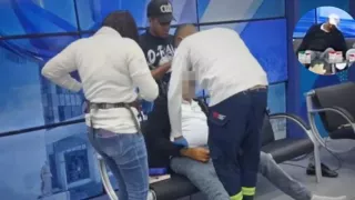 VIDEO: Invitado murió en pleno programa de televisión durante una entrevista; así pasó