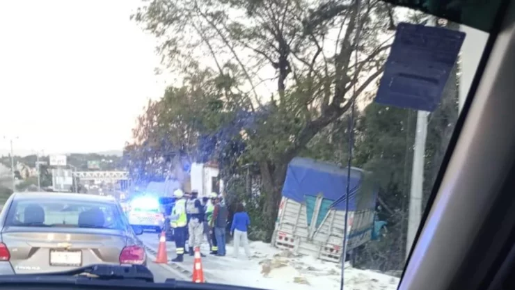 accidente Paso Exprés 13 de febrero 2024