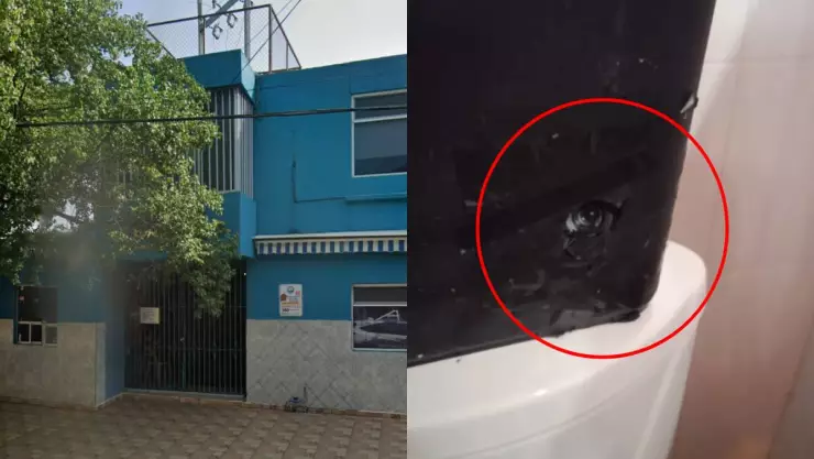Hallan cámaras ocultas en baños de primaria en Monterrey