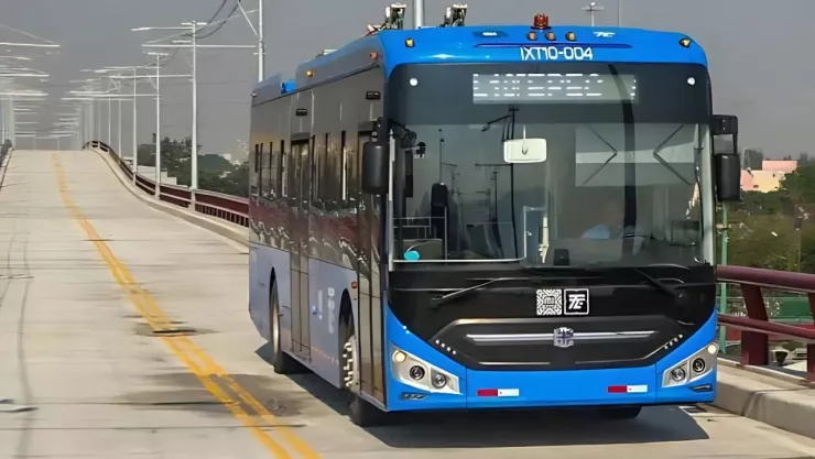 Trolebús chalco-santa martha estaciones