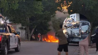 Incendian un domicilio en Santa Fe en Culiacán hoy 17 de noviembre de 2025..jpg