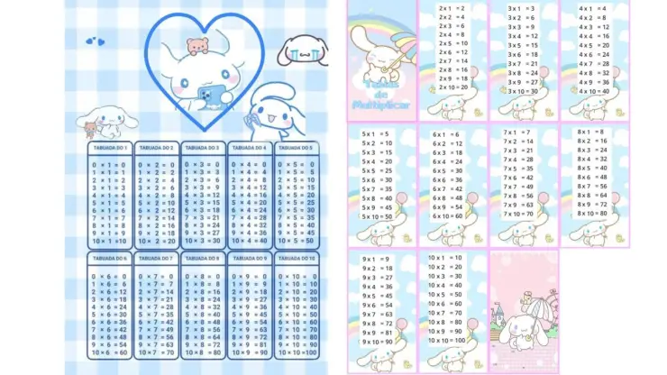 Cinnamoroll Plantillas de tablas de multiplicar fondo cuadrado.jpeg