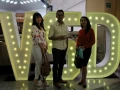 Impresionantes letras gigantes cortesia de Cubos Publicidad