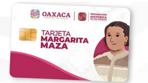 Así luce la tarjeta Margarita Maza, apoyo para mujeres en Oaxaca