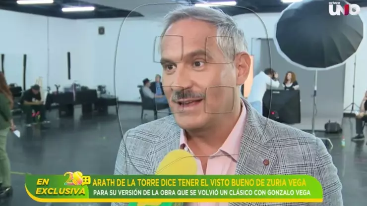 Arath de la Torre recibe el visto bueno de Zuria Vega para revivir el clásico de Gonzalo Vega.jpg