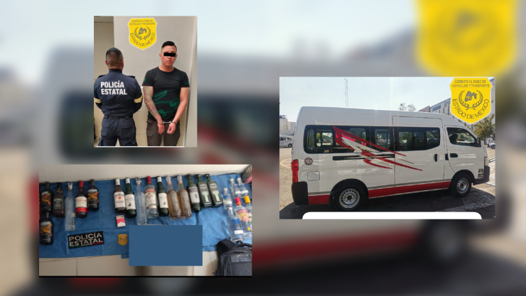 Sujeto intentó robar botellas de bebidas alcohólicas y cigarros en una tienda en Cuautitlán.