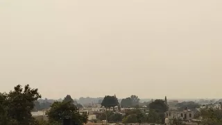 FOTOS: Incendio La Malinche obscurece el cielo en Puebla y Tlaxcala hoy 15 de abril de 2025