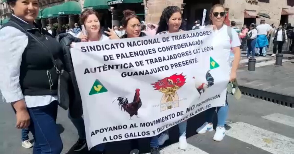 Protestan En Michoacán Por Prohibición De Palenques
