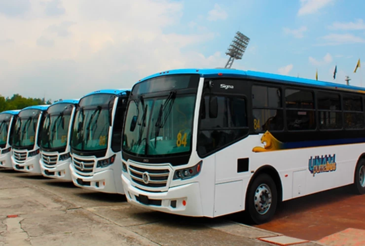 El Pumabús es un transporte estudiantil que corre por Ciudad Universitaria.