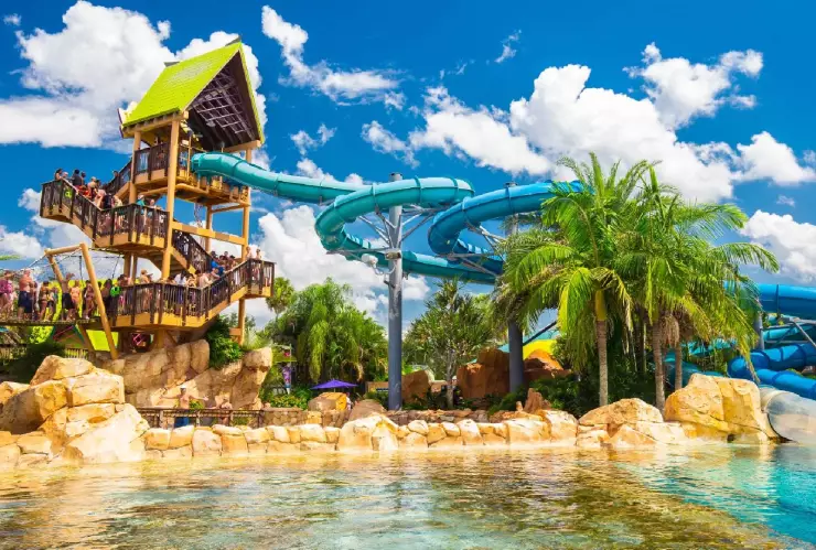 Un parque de agua en Orlando, Florida