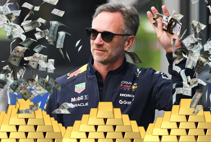 Christian Horner recibe una millonaria liquidación tras su despido de Red Bull.