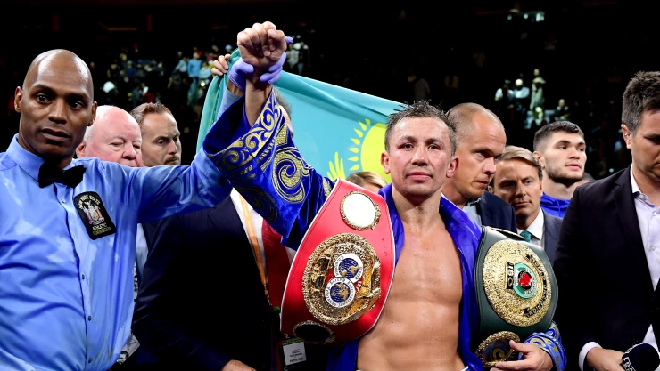 El kazajo logró nuevamente un cinturón por decisión unánime.