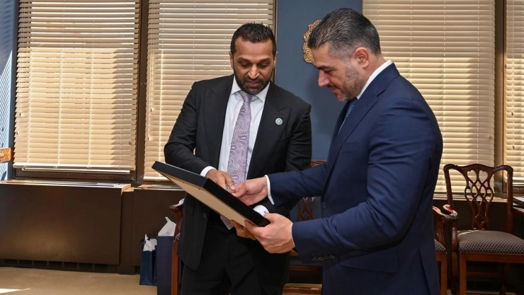 Así fue la reunción de Omar García Harfuch con el director del FBI, Kash Patel,