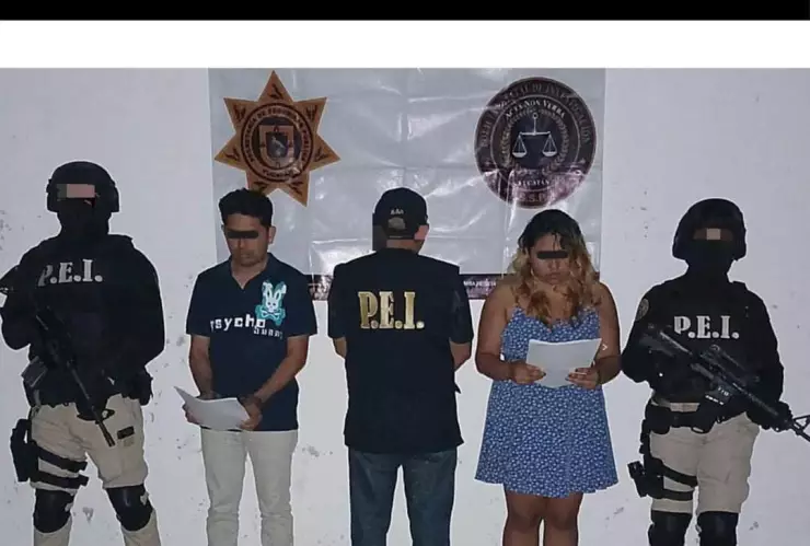 Por presunta violencia familiar agravada contra niñas de 5 años, detienen a pareja en Mérida