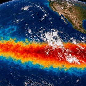El fenómeno de El Niño calienta las aguas del Pacífico ecuatorial