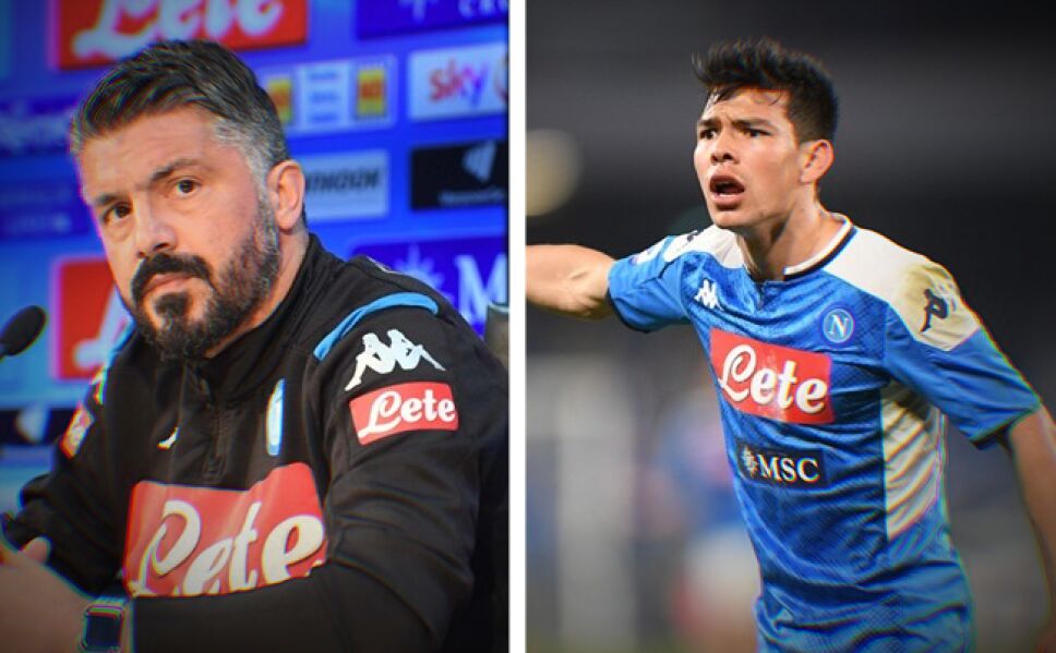 Gennaro Gattuso y Chucky Lozano