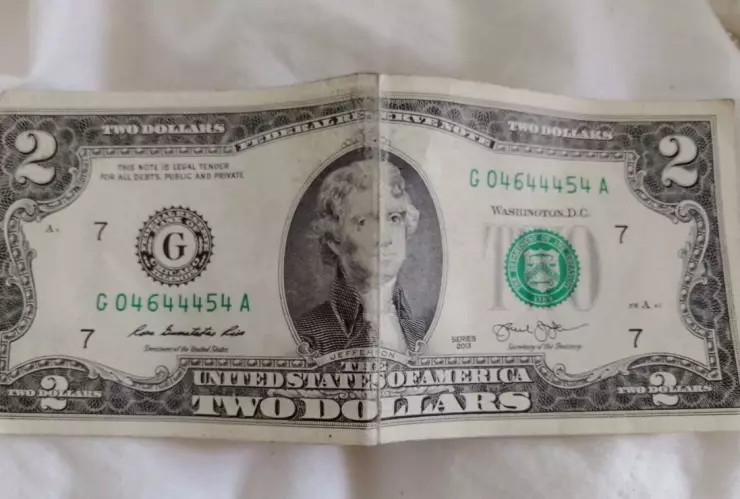 Billetes de 2 dólares por qué son raros y cuánto valen