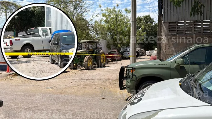 Ataque en taller de carrocería en Culiacán