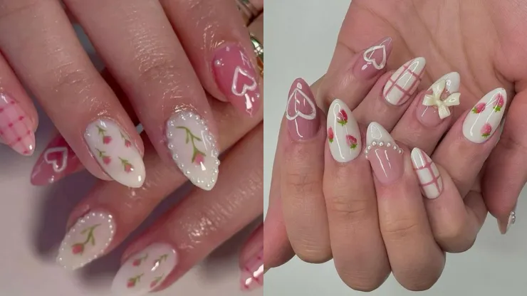 uñas coquette