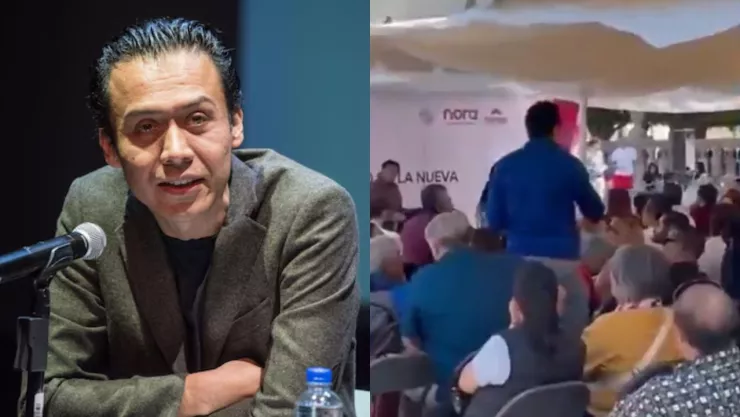 Abogado reclama a Marx Arriaga.