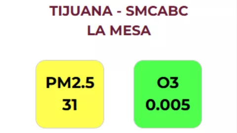 Alarma en Tijuana por mala calidad del aire