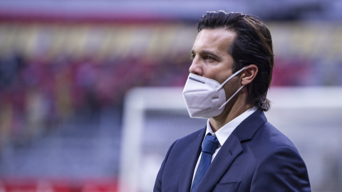 Santiago Solari entrenador del América 