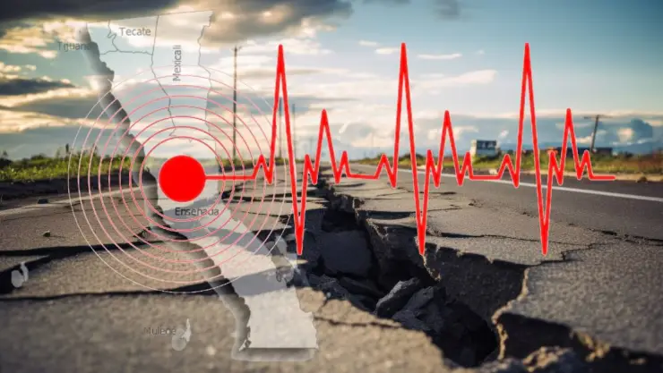 Baja California es uno de los estados de México afectado por la Falla de San Andrés