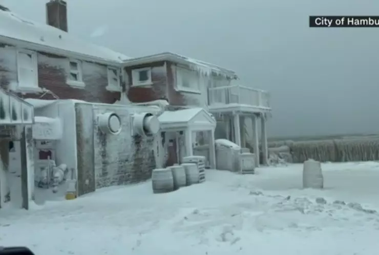 Tormenta glaciar Estados Unidos