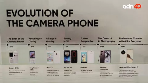 Evolución de las cámaras de celular