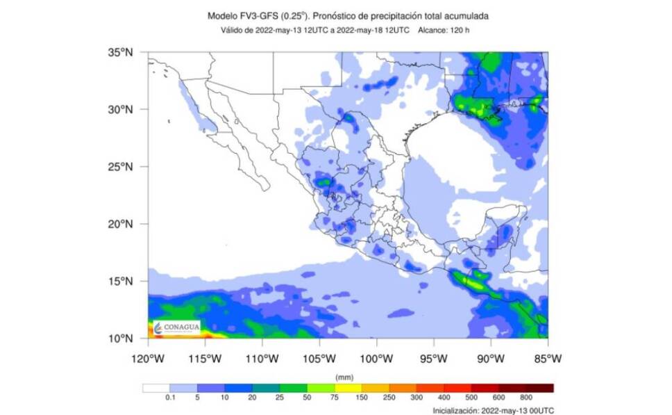 Clima 15 de mayo en Quintana Roo