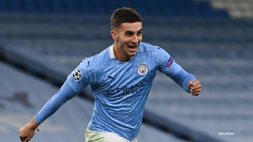 Ferran Torres con Manchester City