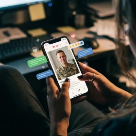 Falsos militares usan aplicaciones de citas para estafar a personas: así operan