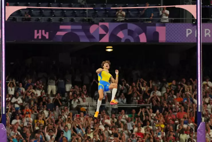 Armand Duplantis Juegos Olímpicos París 2024 récord olímpico