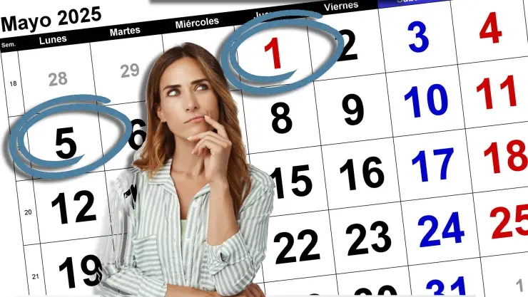 ¡Apúntalos en el calendario! Días festivos y puentes de mayo 2025