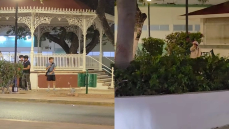 Jóvenes molestan a indigente en Campeche y lo graban: Video viral