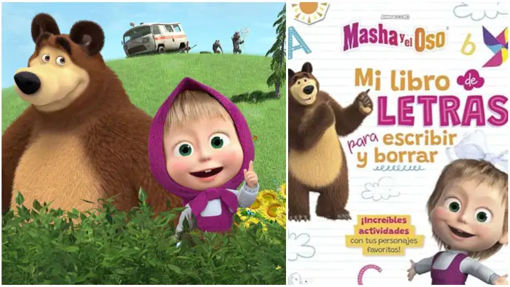 libros de masha y el oso
