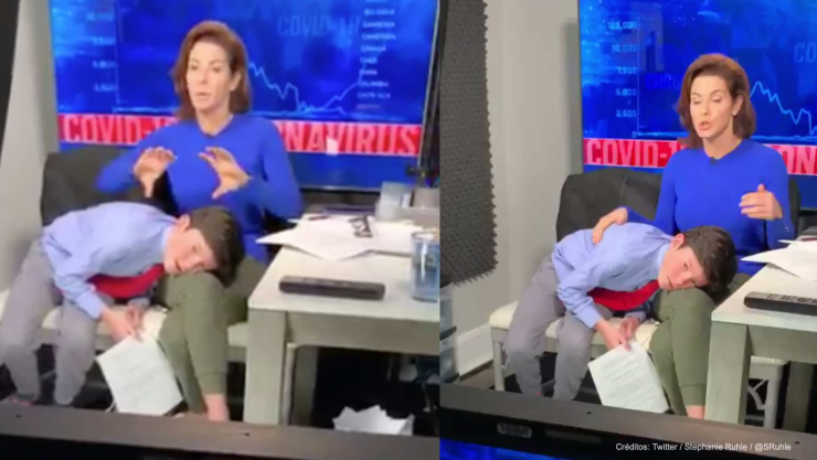 periodista trabaja casa compañía hijo.jpg