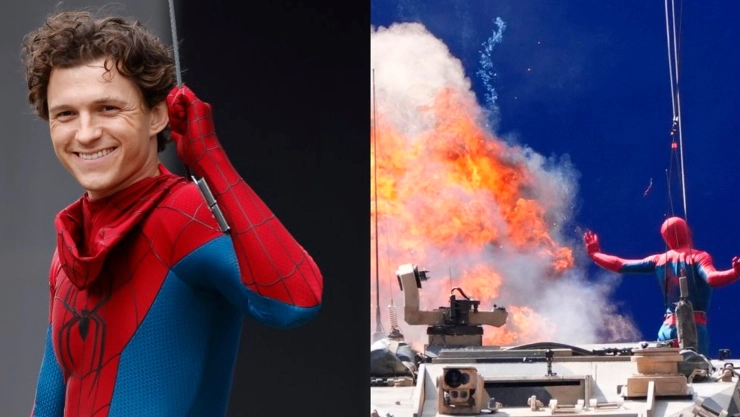 Tom Holland accidente