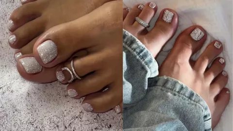 13 diseños de uñas para pies: de todos los colores para usarse en cualquier fecha del año